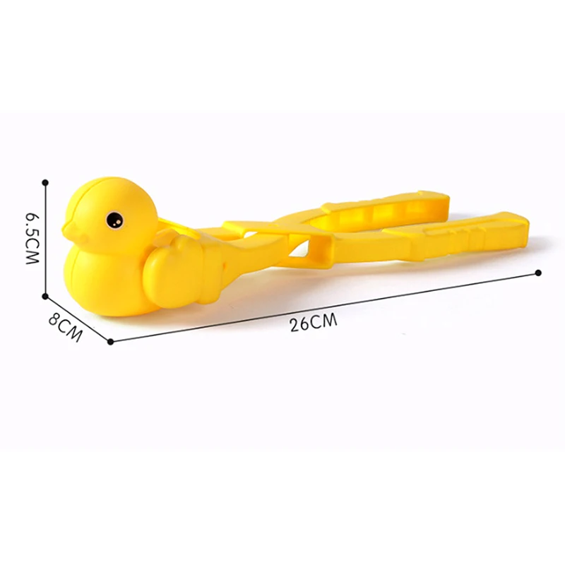 Schneeball Maker Clip Für Kinder Erwachsene Capybara Panda Ente Form Clip Zange Für Outdoor Sand Schnee Ball Form Spielzeug Kampf Sport Spielzeug