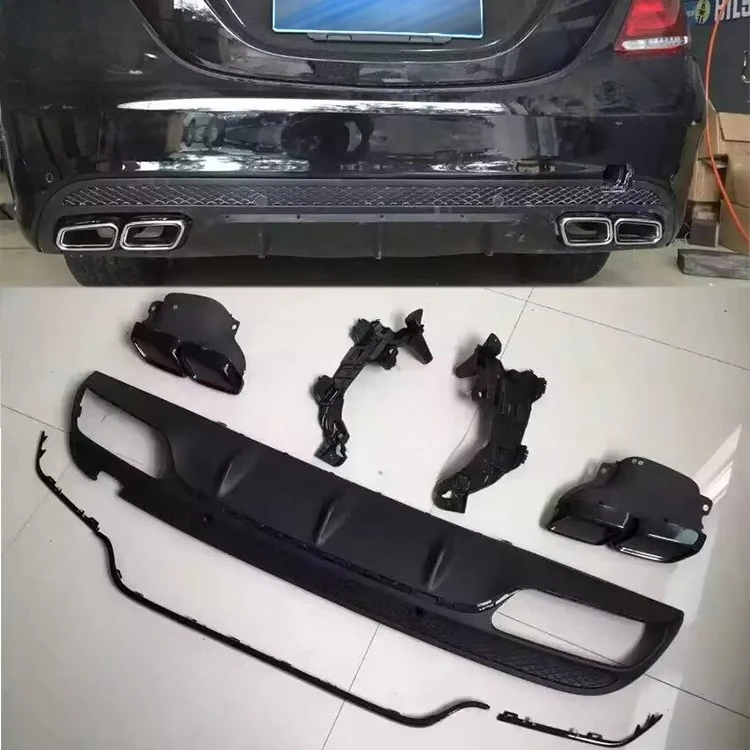 PP Material Front Bumper Position C-class W205 Upgrade C63 ~MG PP Body Kit