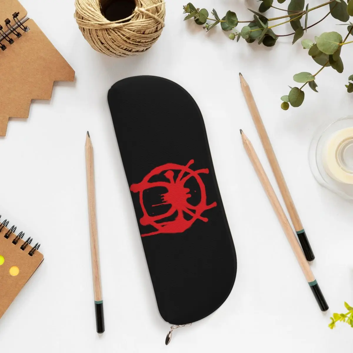 

Into The Spider-Verse Pencil Case Pen Holder Storage Stationery Supplies Big Capacity Pen Box Pencil Bag for Studen Gifts