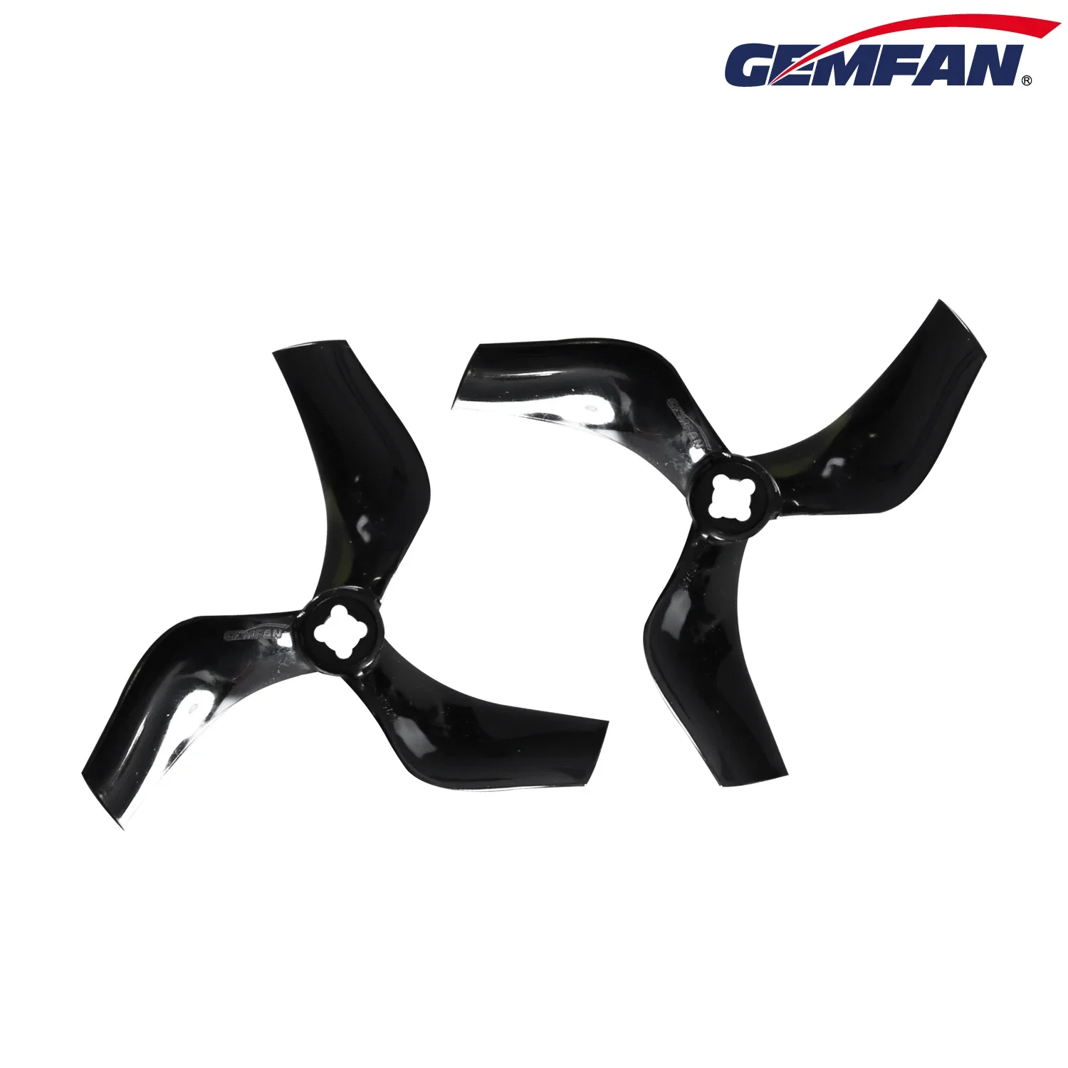 2 пары 3-лопастных канальных реквизитов Gemfan D75S для ПК — отверстие 75 мм (3 дюйма, 1,5 мм/M5 для FPV Cinewhoop