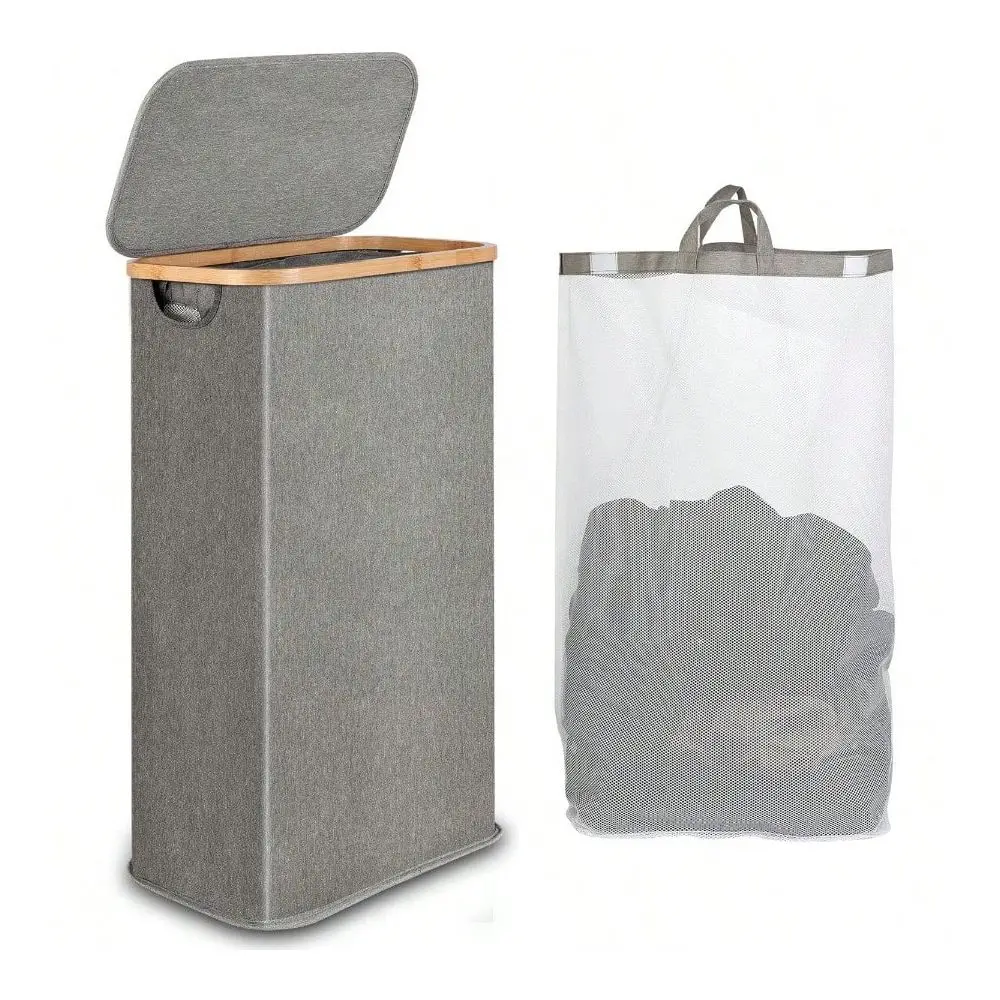 

Laundry Baskets Organization Storage Organization 65L Im Laundry Hamper Narrow Laundry Basket With Lid Foldable Clothes Hamper W