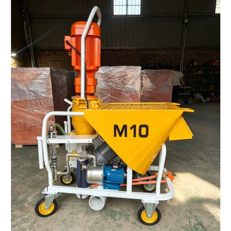 2026 Best M6/M9/M10/M12 Automatic Gypsum Cement Plastering Machine 380V 220V Putty Gypsum Mortar Spraying Machine Australia