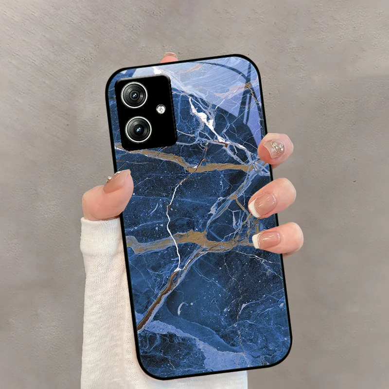 For Moto G55 G45 G54 G64 G75 G84 G85 5G Fashion Design Tempered Glass Phone Cover For Motorola Moto G Stylus 5G Cool Glass Case