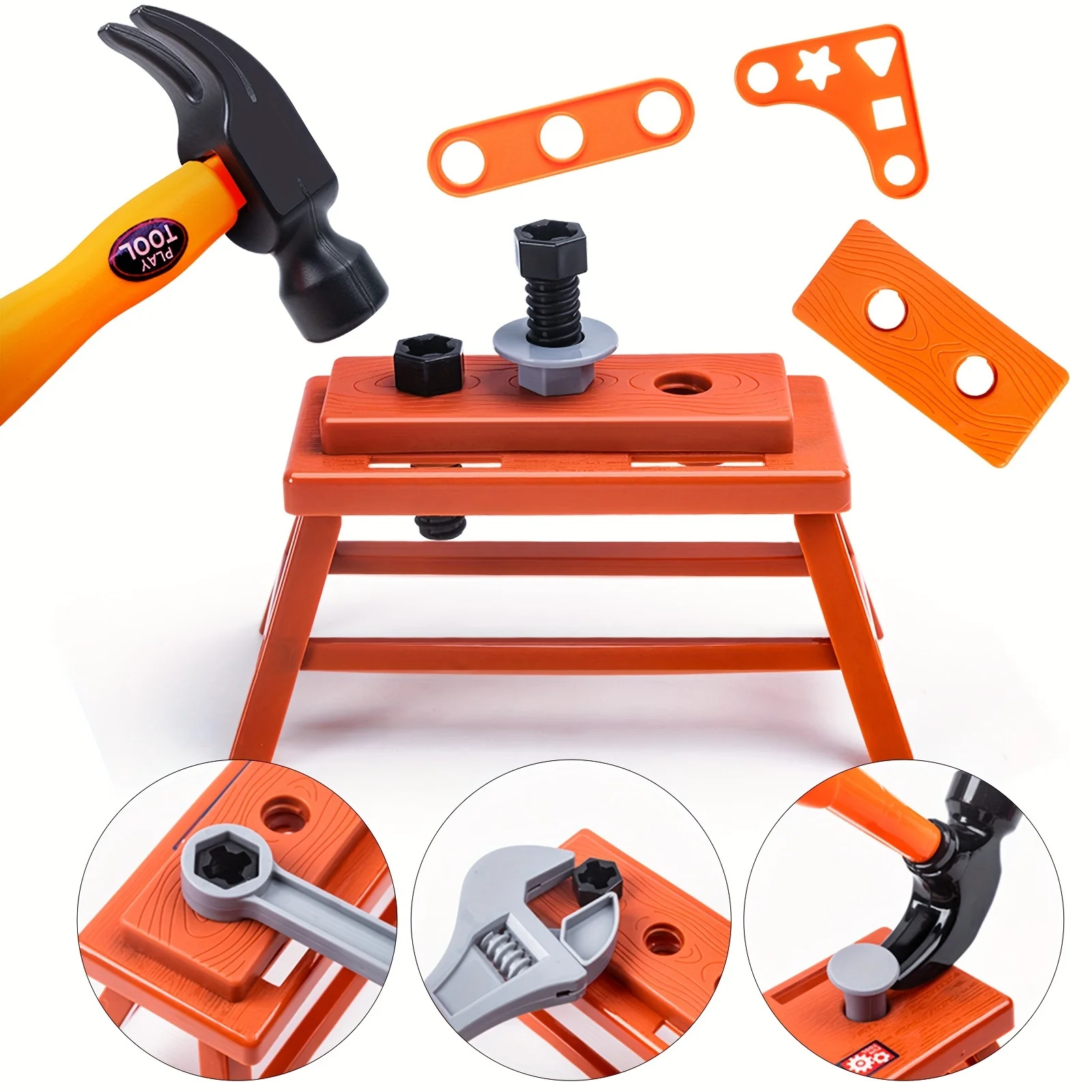 Crianças kit de caixa de ferramentas brinquedos educativos simulação ferramentas reparo brinquedos broca jogo plástico aprendizagem engenharia puzzle brinquedos presentes para menino