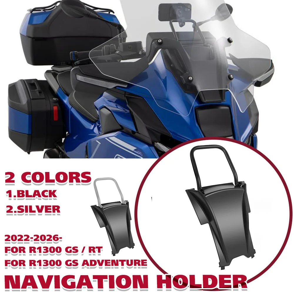 Motorcycle Windshield Phone Navigation Holder R1300 RT GPS Mount Navigation Holder For BMW R1300RT R1300GS R 1300 RT 2022-2026-