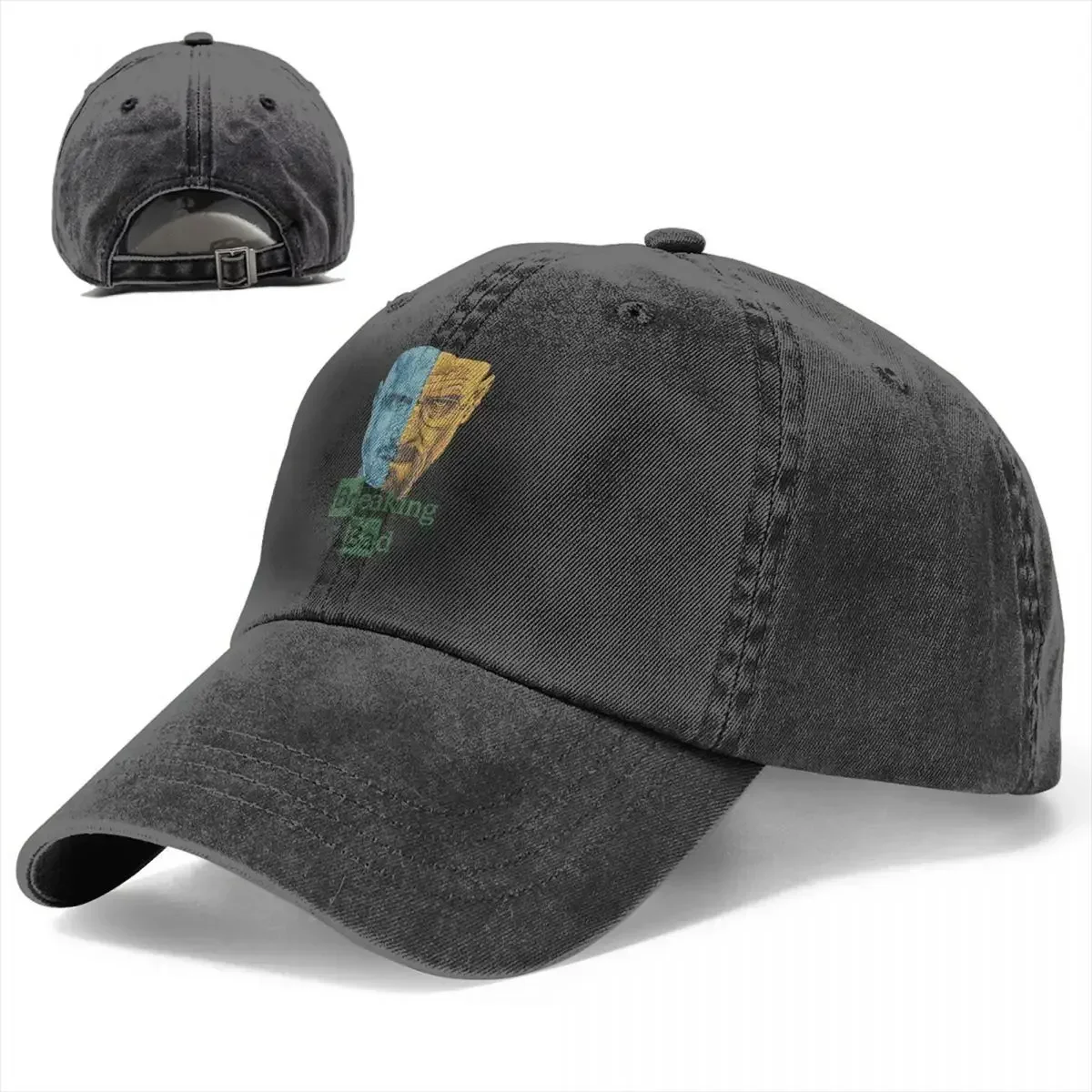 New Breaking Bad Unisex Baseball Cap Mr White Heisenberg Jessie Pinkman Distressed Denim Hats Cap Fashion Outdoor Summer Headwea