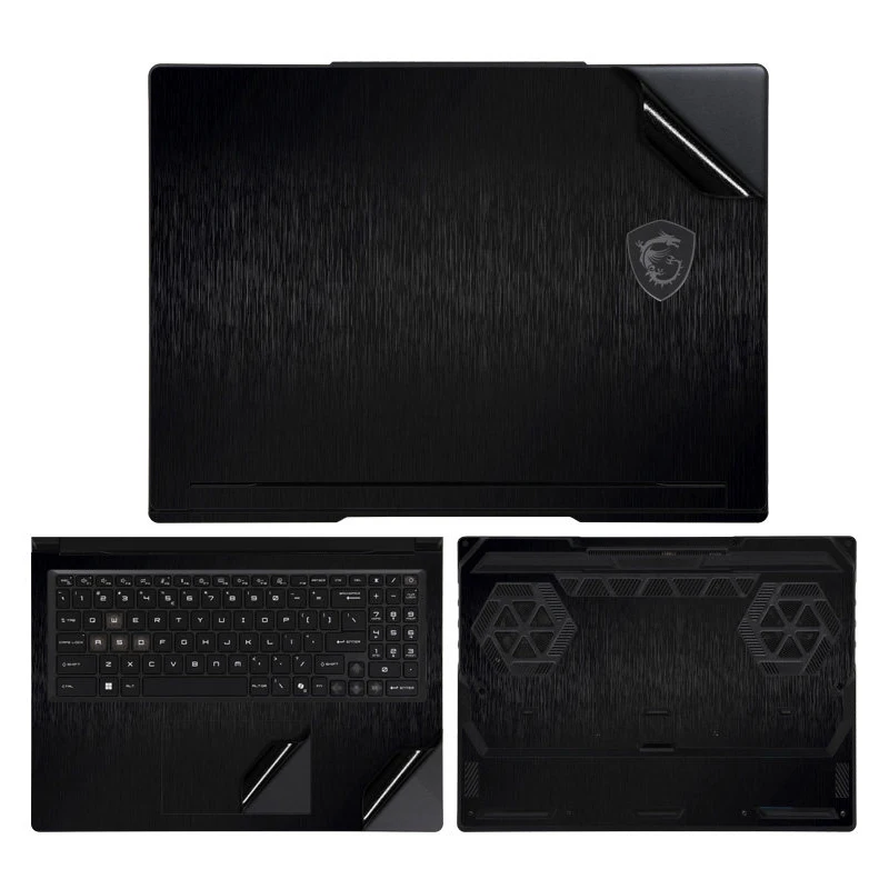 Laptop Skin Stickers for MSI Raider 16 Max HX 2026 PRE-CUT Vinyl Skin Wraps for MSI Crosshair 16 MAX HX Bubbles-free