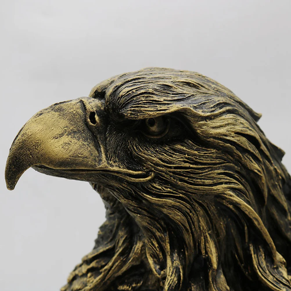 

Animal Ornaments Living Decor Modern Bird Home Vintage Desktop Adornment Eagle Decoration