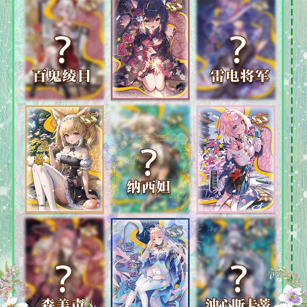 Goddess Story dimensional World 4การ์ดอะนิเมะกล่องบูสเตอร์ waifu TCG CCG doujin ของเล่นและงานอดิเรกของขวัญ