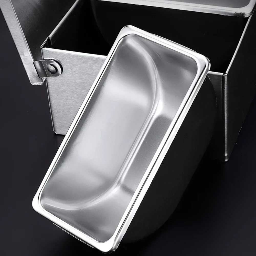 6 صواني مقصورة من الفولاذ المقاوم للصدأ محطة توب قابلة للفصل مكونات بيتزا بلاستيكية موزع بهار قابل لإعادة الاستخدام للمنزل