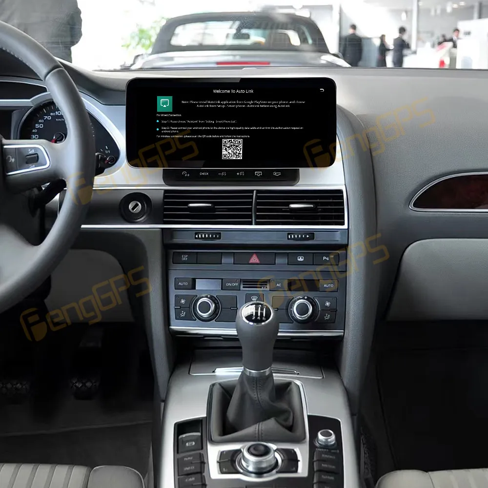 

Android Auto 10.25" High definition integrated CarPlay Linux For Audi A6 2010-2011 Multimedia Car GPS Player Radio Head Unit