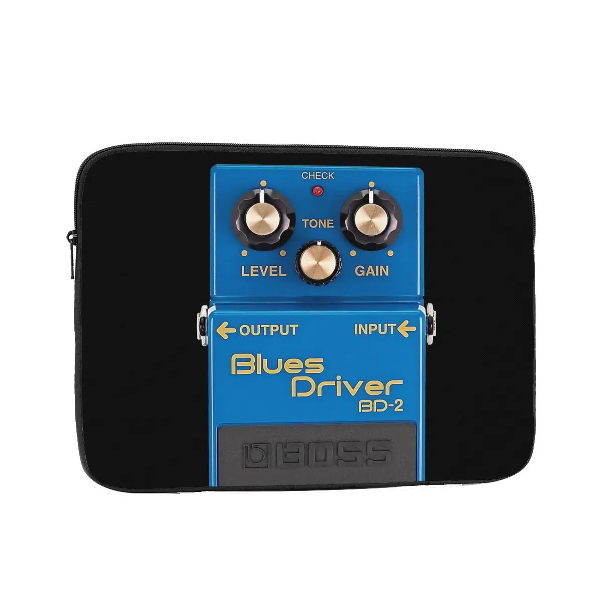 Boss blues driver BD-2 overdrive bluesbreaker guitarra pedal sujo notebook bolsa para portátil caso bolsa notebook manga capa saco tablet