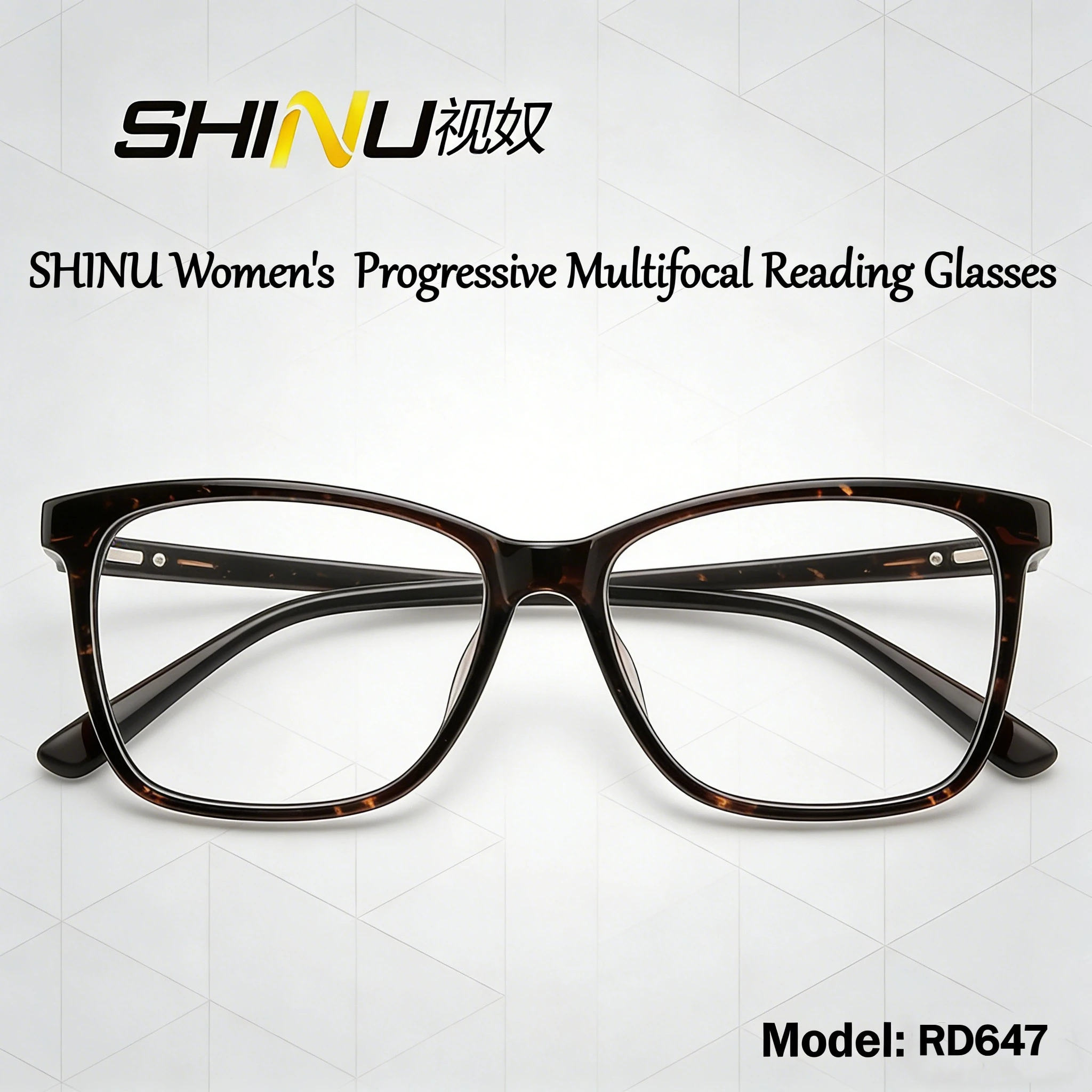 

Женские ацетатные оправы для очков SHINU: прогрессивные мультифокальные линзы CR39 для коррекции близорукости и дальнозоркости