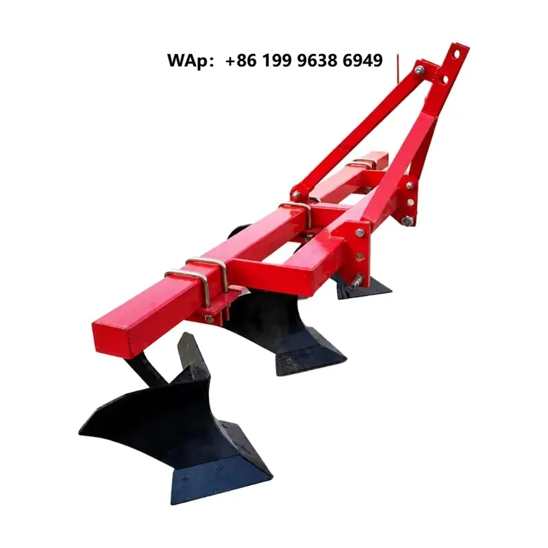 Agricultural Furrow Ridger Machine Tractor Mounted Ridging Plough for 20-60HP Tractors Field Ditching and Crop Bed Preparation
