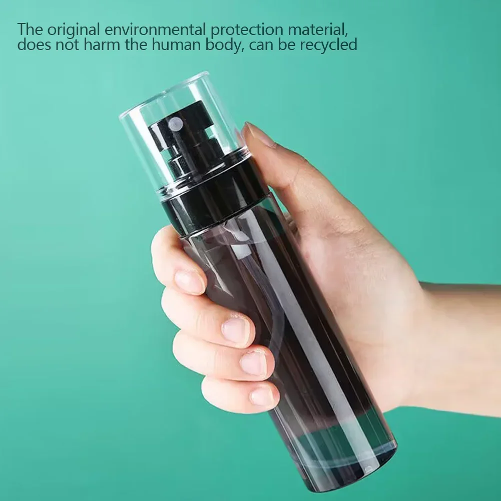 30/60/80/100ml Refillable Spray Bottles Alcohol Atomizer Mini Fine Mist Liquid Container For Skin Care Makeup Travel Accessories