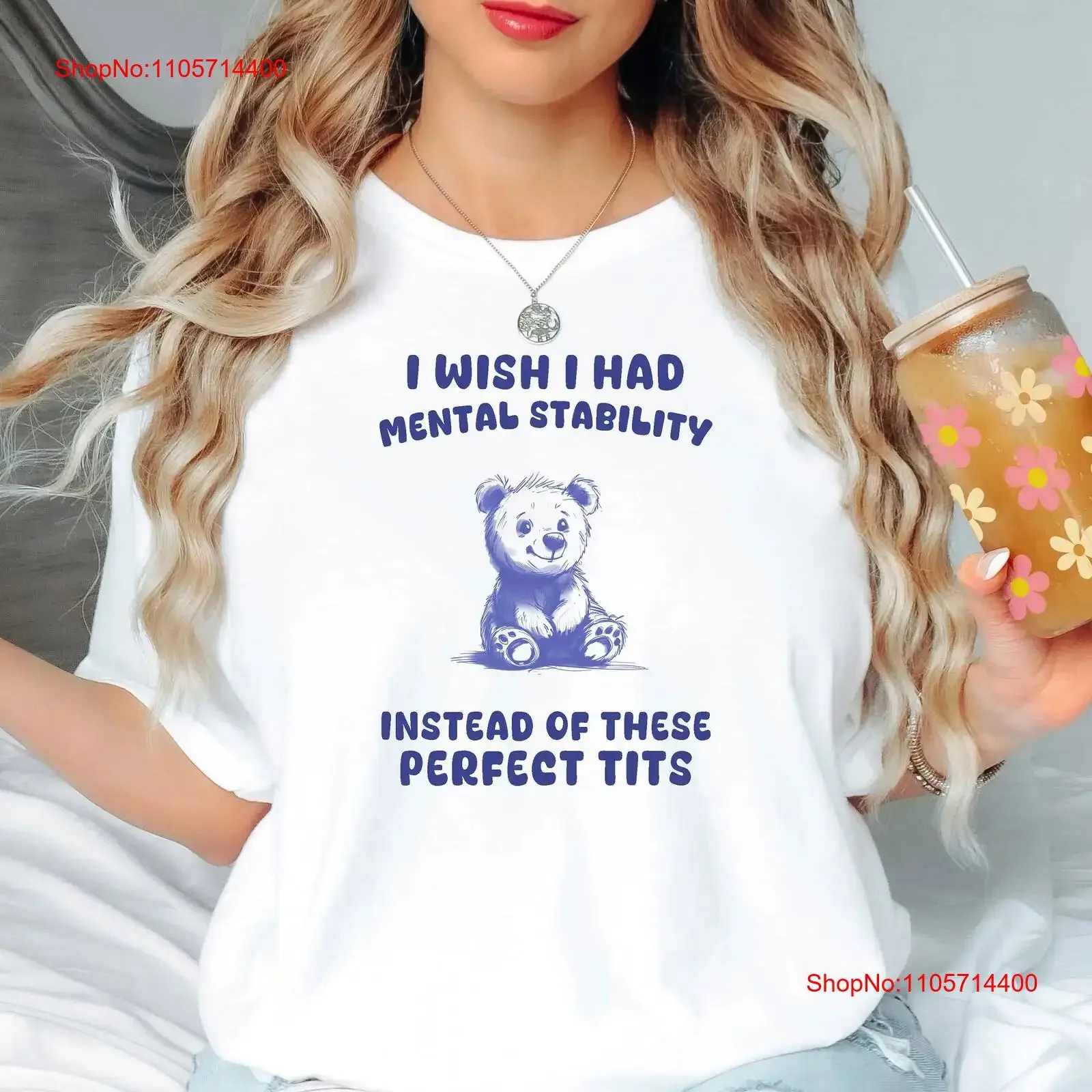 I Wish Had Mental Stability T Shirt Vintage Style Funny Oddly Specific Dad Joke Meme vintage Washed streetwear fashion graphic