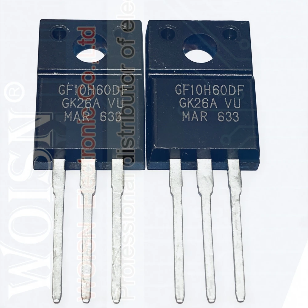 （1-5PCS） STGF10H60DF GF10H60DF 10A 600V TO-220F