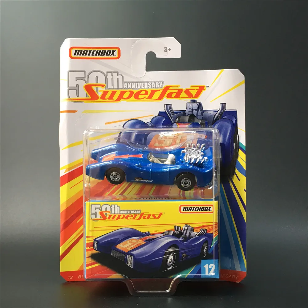 Matchbox 50th Anniversary GBJ48 Puka Engineering Desktop Model Toy Car Collectible Scale Holiday Decoration Gift for Boys