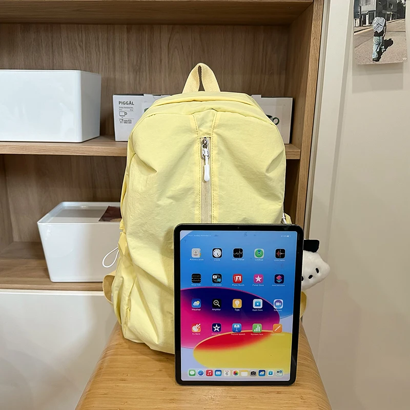 حقائب ظهر للكمبيوتر المحمول حقيبة ظهر مدرسية جامعية للنساء حقيبة رجالية للسفر والعمل Daypack حقائب كتب كبيرة من النايلون للمراهقين