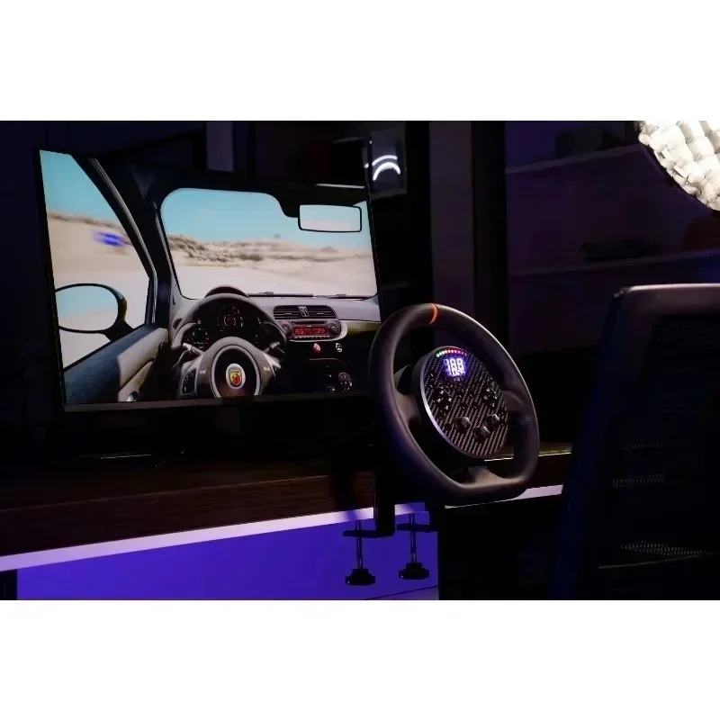 C5 Car Simulator Direct Drive Base Steering Wheel And HUB Together 3 In 1 Set