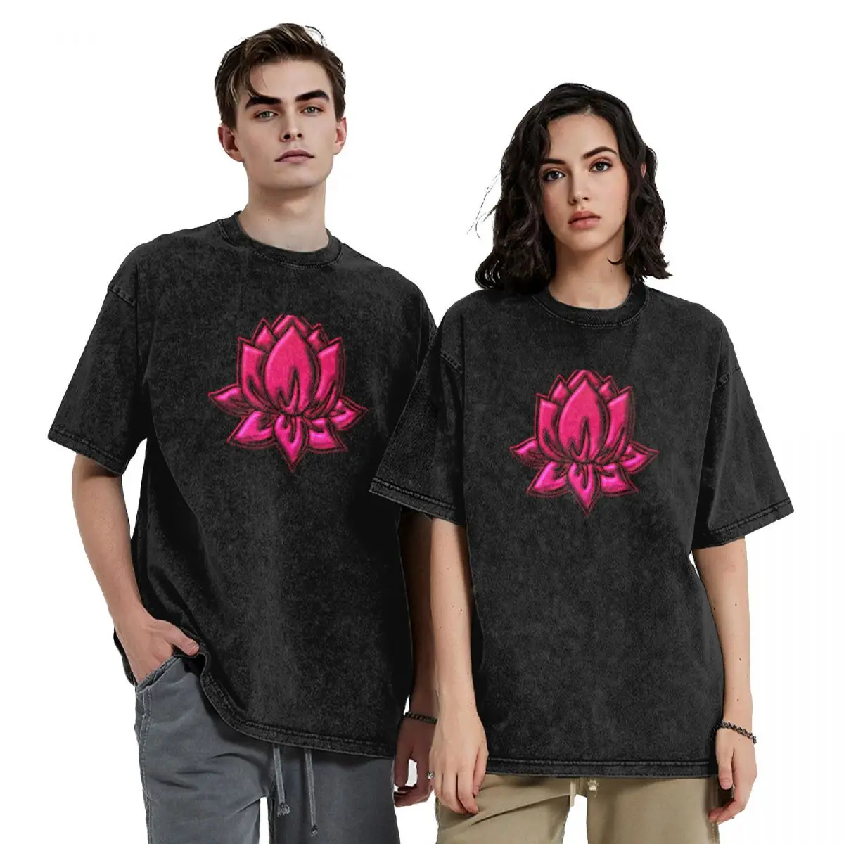 

Lotus, Flower, Symbol Wisdom and Enlightenment, Buddhism, Zen T-Shirt vintage anime shirt rapper graphic tees plain t shirts men