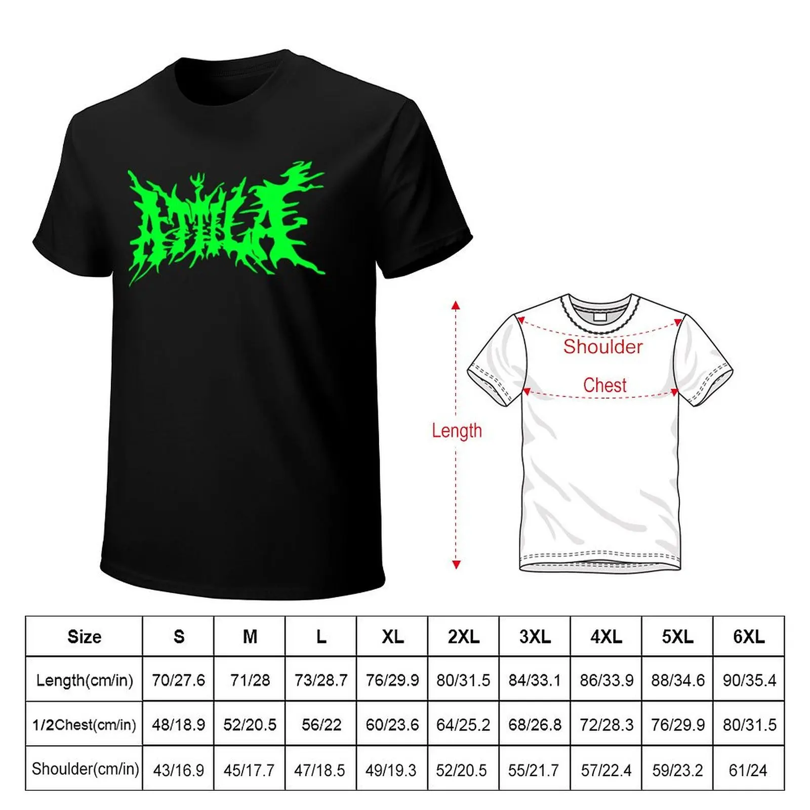 Attila Classic T-shirt funnys oversizeds mens graphic t-shirts anime