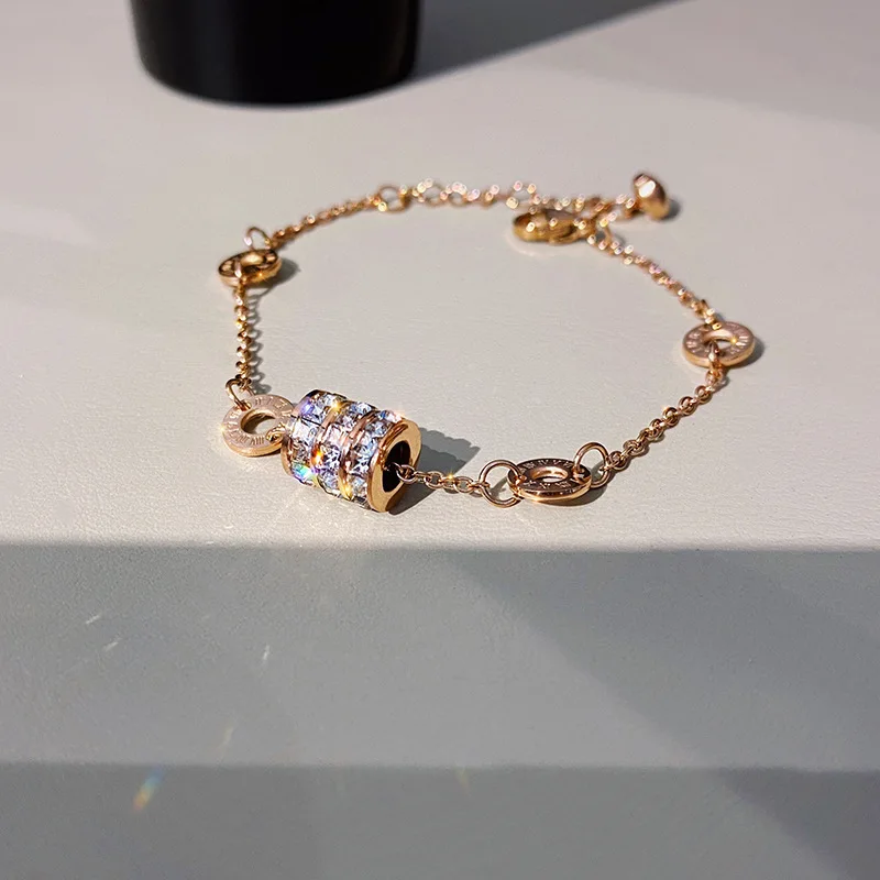 10 Pieces Stainless Steel Roman Waist Bracelet Necklace Set with Stylish Design for Women, Wholesale of Christmas Bracelets