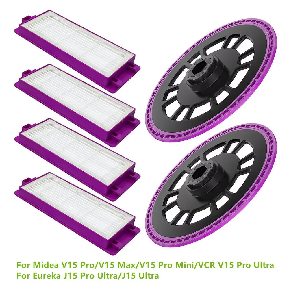 

For Midea V15 Pro/V15 Max/V15 Pro Mini/VCR V15 Pro Ultra Hepa Filters Roller Brush Mop Holder For Eureka J15 Pro Ultra/J15 Ultra