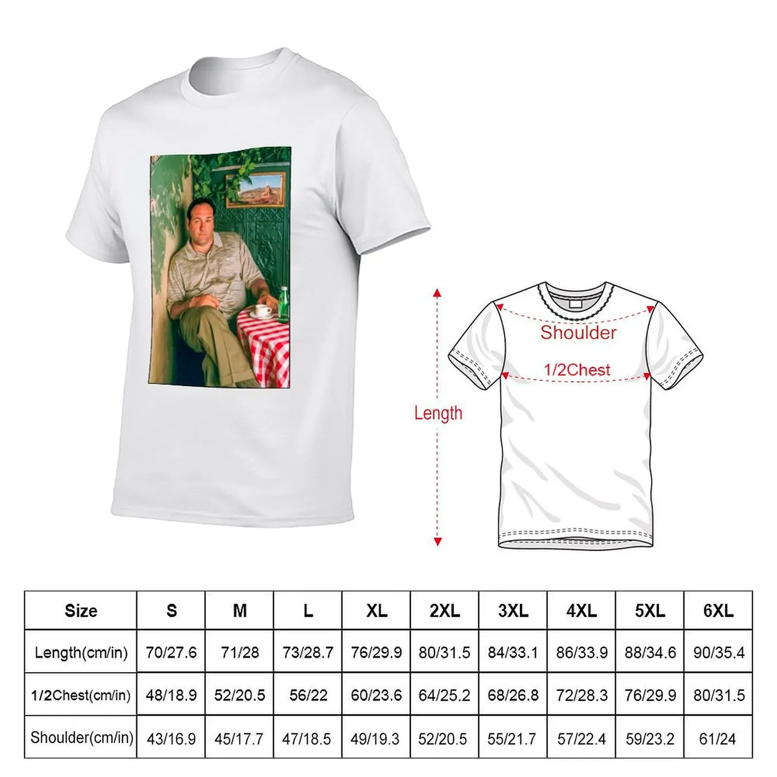 Tony Soprano: The Gabagool Commendatore T-Shirt Sun Protective Outdoor Tee Top