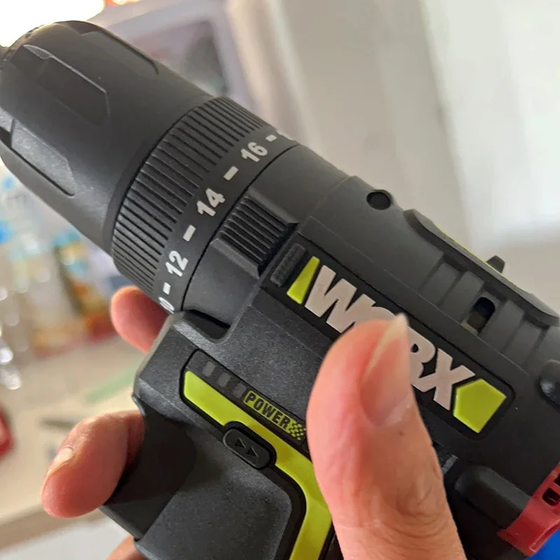 Worx WU131X Taladro de impacto inalámbrico sin escobillas Max 40Nm 27000bpm Herramienta desnuda o con una batería y 1 cargador Plataforma universal de 12v