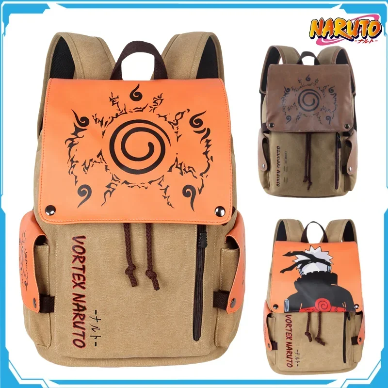 

Naruto Knapsack Student Fitness Travel Cycling Backpack Children's School Bags Anime Peripherals Sports Packs Holiday Gifts