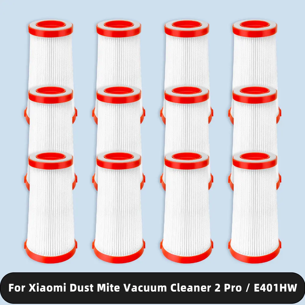 Filtro de substituição compatível para Xiaomi Dust Mite Vacuum Cleaner 2 Pro / E401HW / E401CN