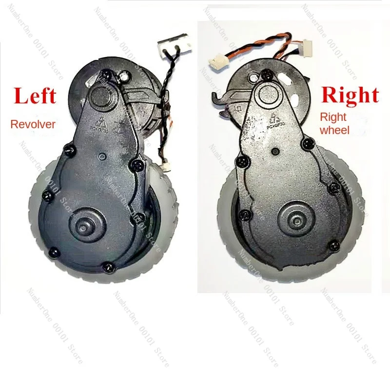 Right Left WHEEL Motor for Ecovacs Deebot DM65 DC68 Robot Vacuum Cleaner Parts Ecovacs Deebot DT88 DM65 DC68 DE55 DE53