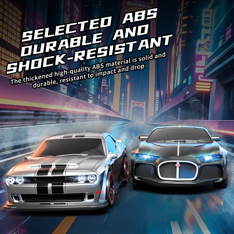 Professional RC remote control drift car, Hellcat charging four-wheel drive children's toy car, sports car model