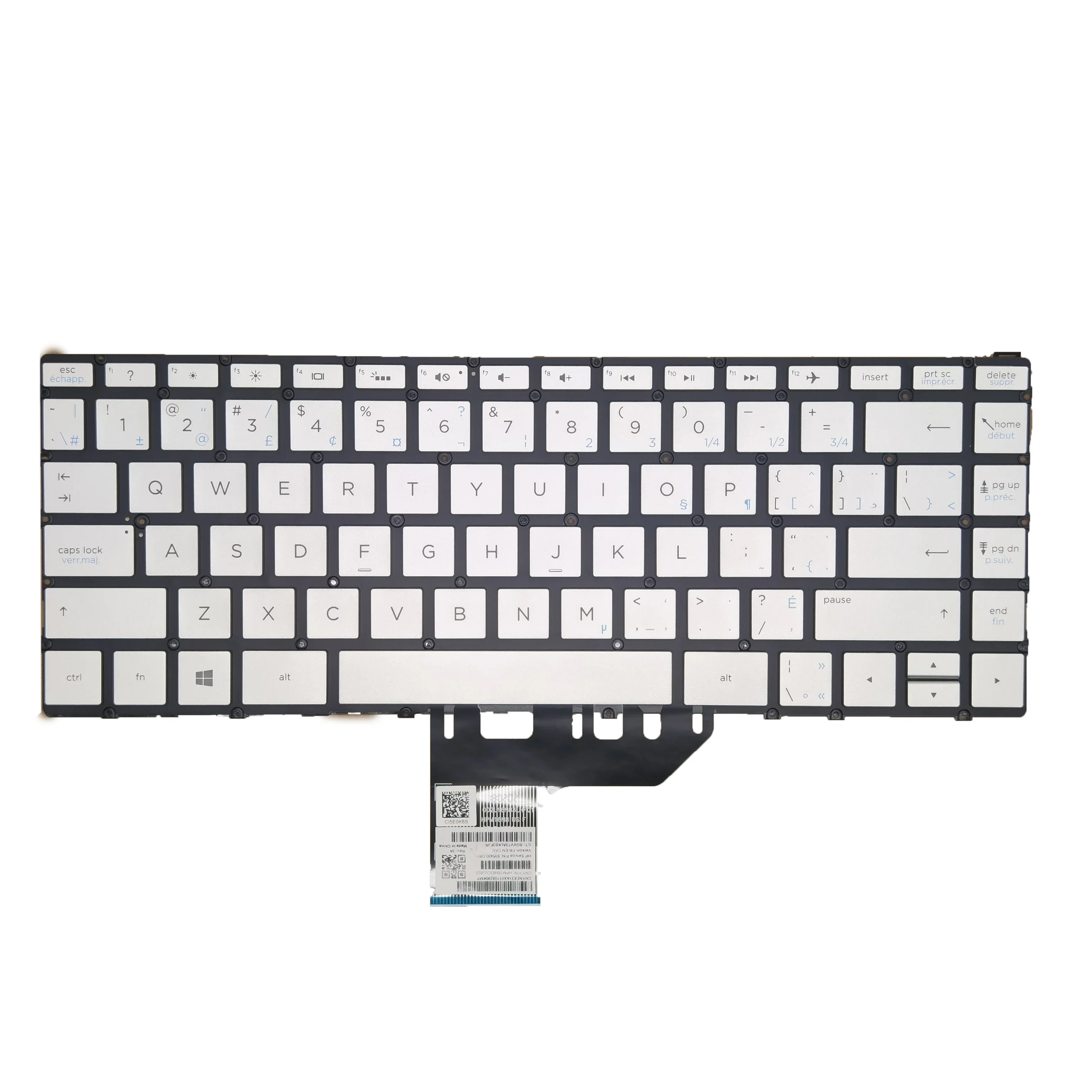 Laptop US Keyboard for HP X360 ENVY 13-AE 13-AD  13-W TPN-I128 Q178 Q199 New Original Notebook Keyboard English Replacement