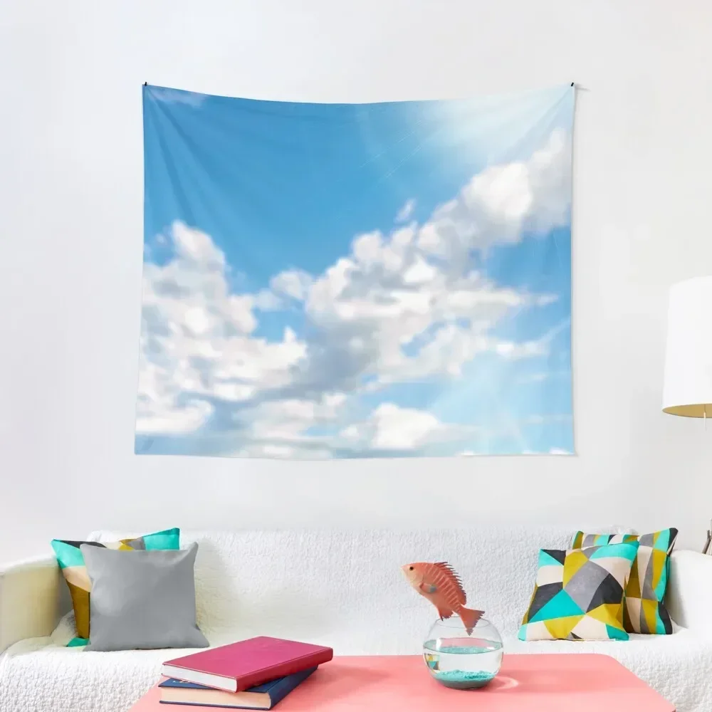 

Blue sky and clouds Tapestry Home Decor Accessories Bedrooms Decor Bedroom Decorations Decor Home Tapestry