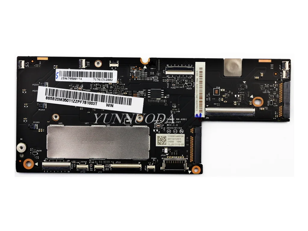 CYG50  NM-A901 For Lenovo YOGA 910-13IKB Laptop Motherboard with  i5-7200U i7-7500U CPU  8GB  16GB RAM DDR4 Tested