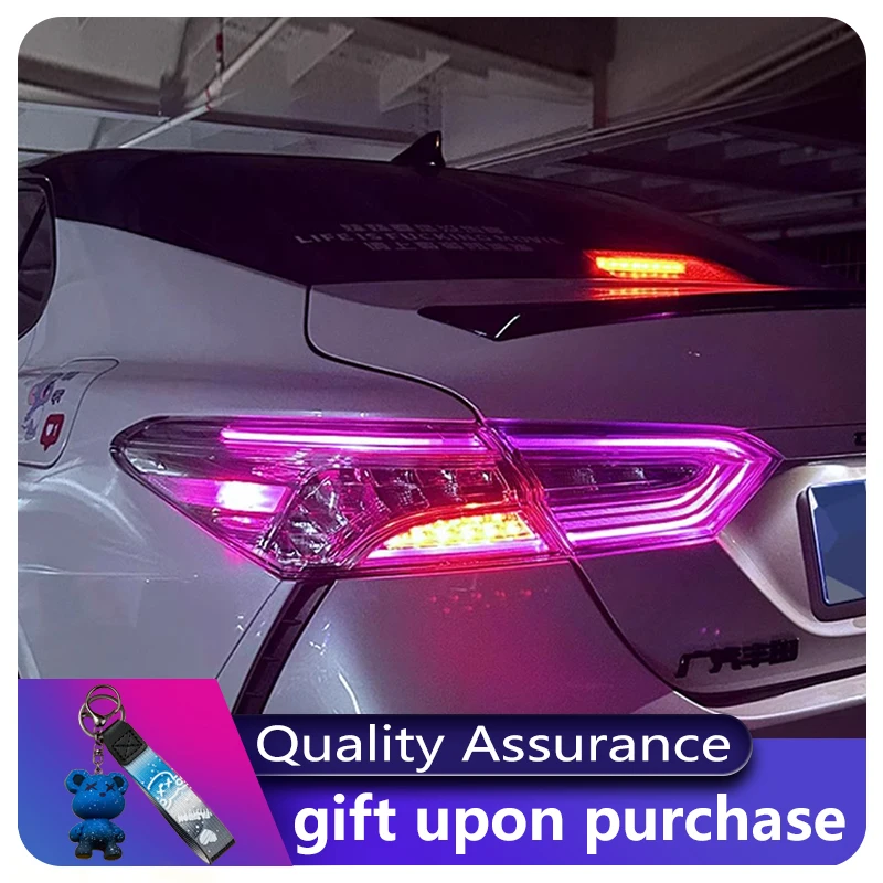 

Car Taillight Styling FORToyota Camry 2018-2023 Tail Light DRL Rear Lamp Upgrade Newest LED Configure Dynamic Tools Accessories