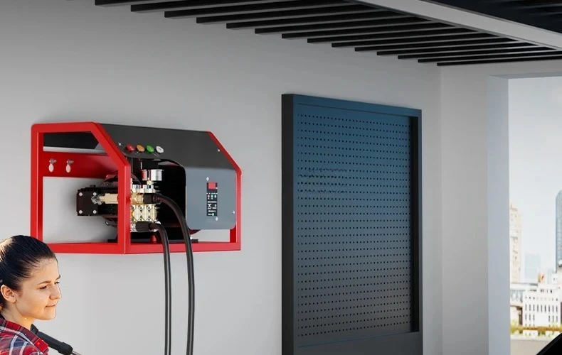 Y1 Wall-mounted car washing machine Industrial commercial 220v high pressure 380V farm car wash shop high power cleaning machine
