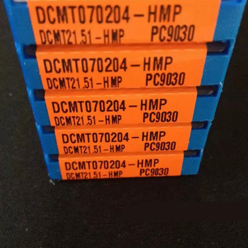 Sell Original Blades Only DCMT070202-HMP DCMT070204-HMP PC5300 DCMT070208-HMP PC9030 Mini Lathe Inserts Turning Tool Boring Head