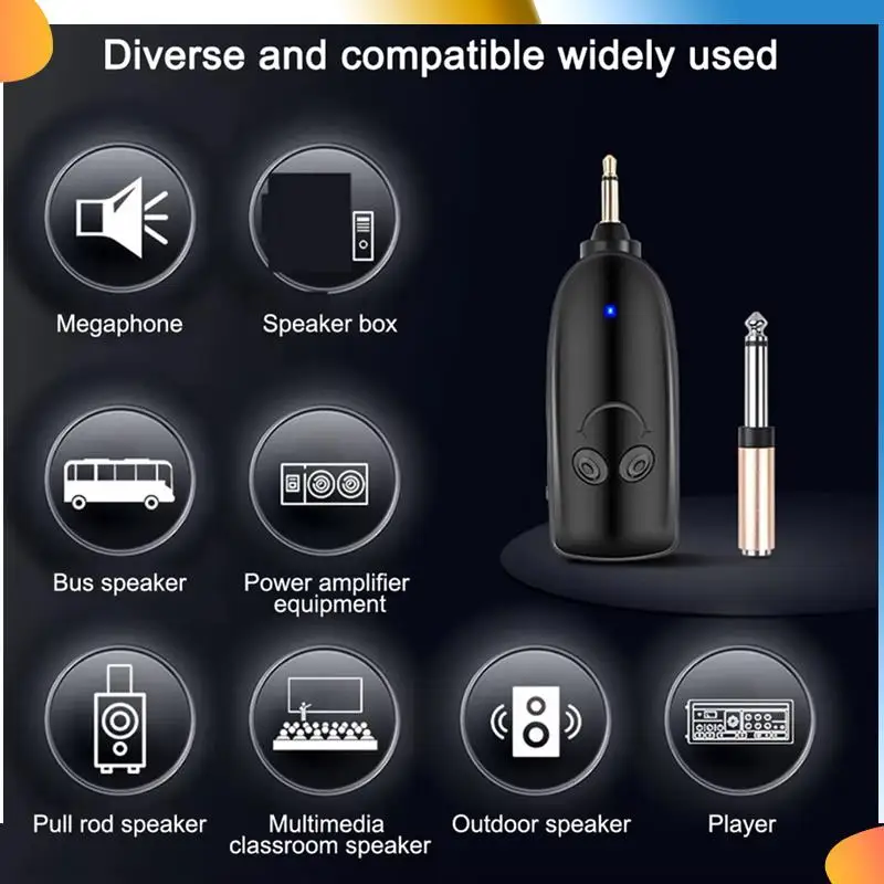 B48A 2 In1 Wireless Microphone Headset Transmitter Wireless Headset And Handheld Noise Reduction Mic For Voice Amplifier