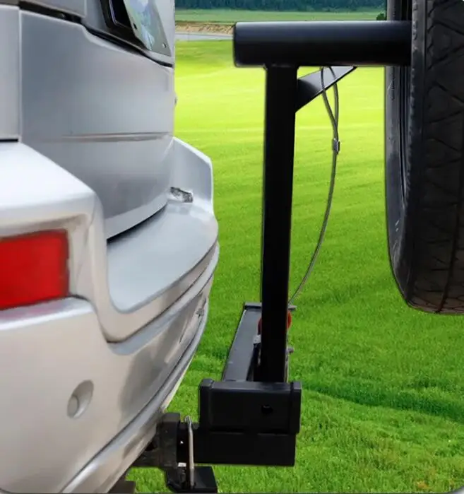 Custom 4WD Off Road Trailer Vehicle Universal Hitch Spare Tire Carrier for Sale