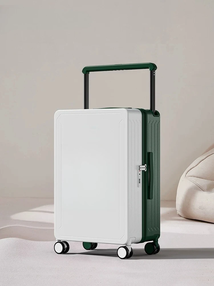 Suitcase Trolley case Mahjong illustration case Suitcase 20 inch boarding case Women's small leather case 24