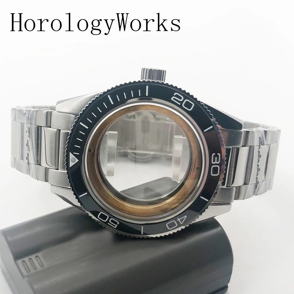 41mm Case Sapphire Glass Fit ETA2836 NH35/NH36 Miyota8205/8215/821A ST1612 Movement