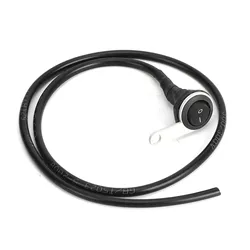 Handlebar Switch Headlight Switch Waterproof Single Steel Spotlight Handlebar Light Switch Motorcycle ATVs Modification 22mm