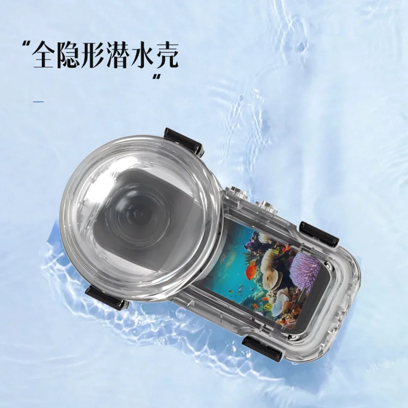 60m Waterproof Case for Insta360 X5 Quick Release Camera Accessories Photography