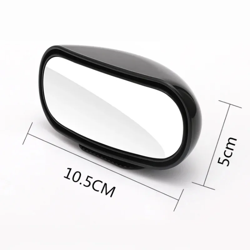 1PCSUniversal Car Mirror 360° Adjustable Wide Angle Side Rear Mirrors blind spot Snap way for Parking Auxiliary Rear View Mirror