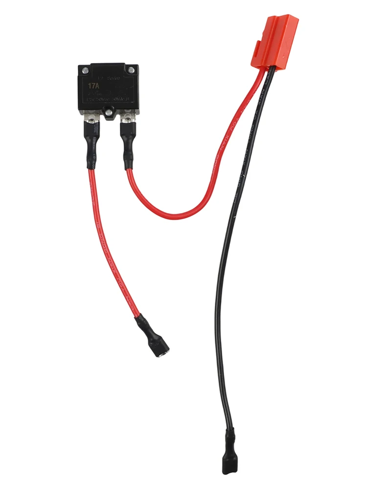 6V/12V Battery Harness with Fuse for Electric Ride-On Toy Replacement Parts Compatible with Ride-On Vehicles and Chargers
