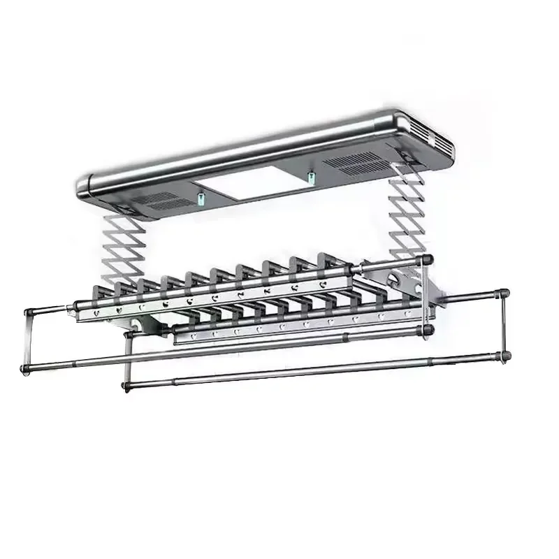 GG20 Intelligent Electric Clothes Hanger Lifting Multi-functional Automatic Telescopic Rack Voice Control Clothes Rack