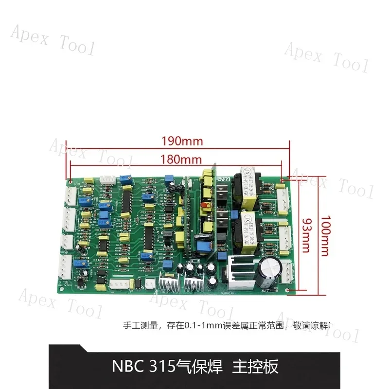 Huayilong gas shielded welding MIG/NBC-250/270/315 carbon dioxide machine control main board
